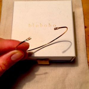 bluboho hold me tight cuff with diamonds
